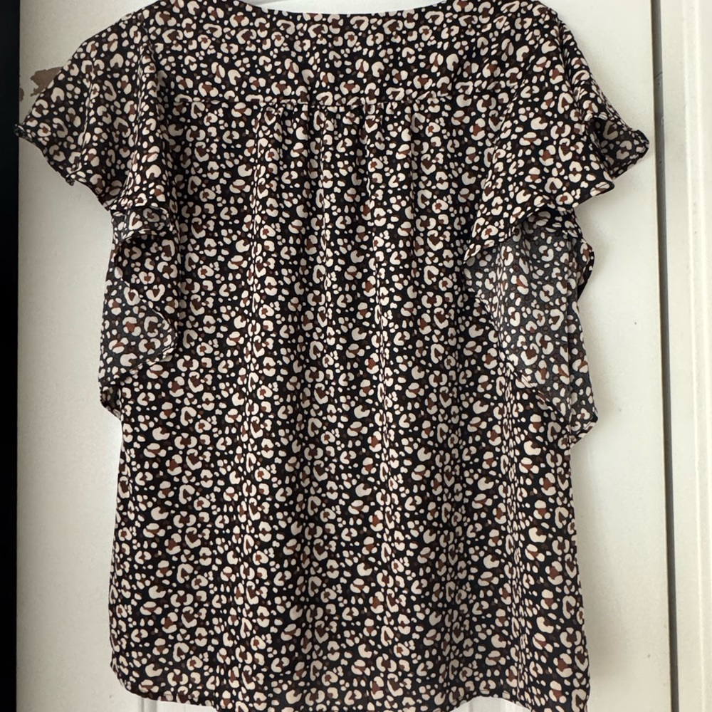 Leopard Print Women's Top